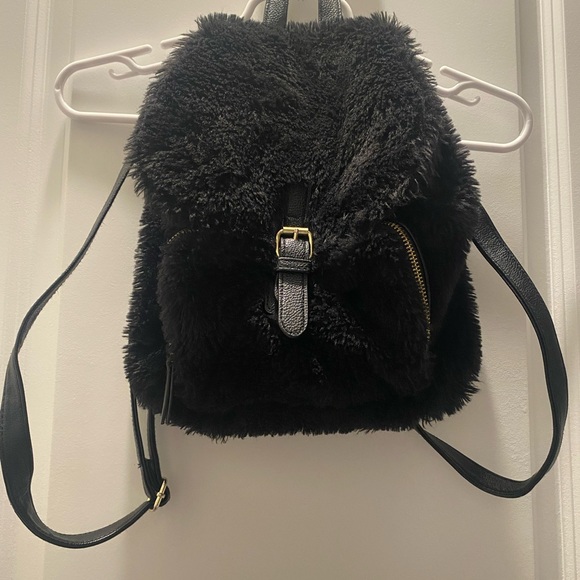 Black Backpack Purse 11” X 11” - Picture 2 of 8